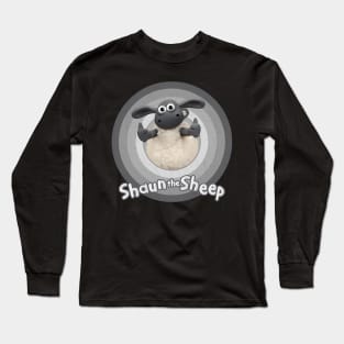 Vintage TV Series The Sheep Cartoon Shaun Long Sleeve T-Shirt